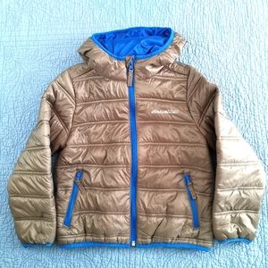 Boys lightweight packable puffer jacket